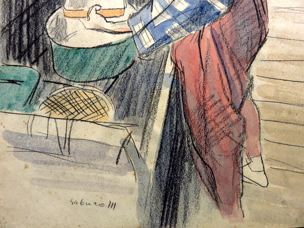 裸婦」リトグラフ 25/30 在銘 直筆サイン 裸婦」リトグラフ 25/30 在銘