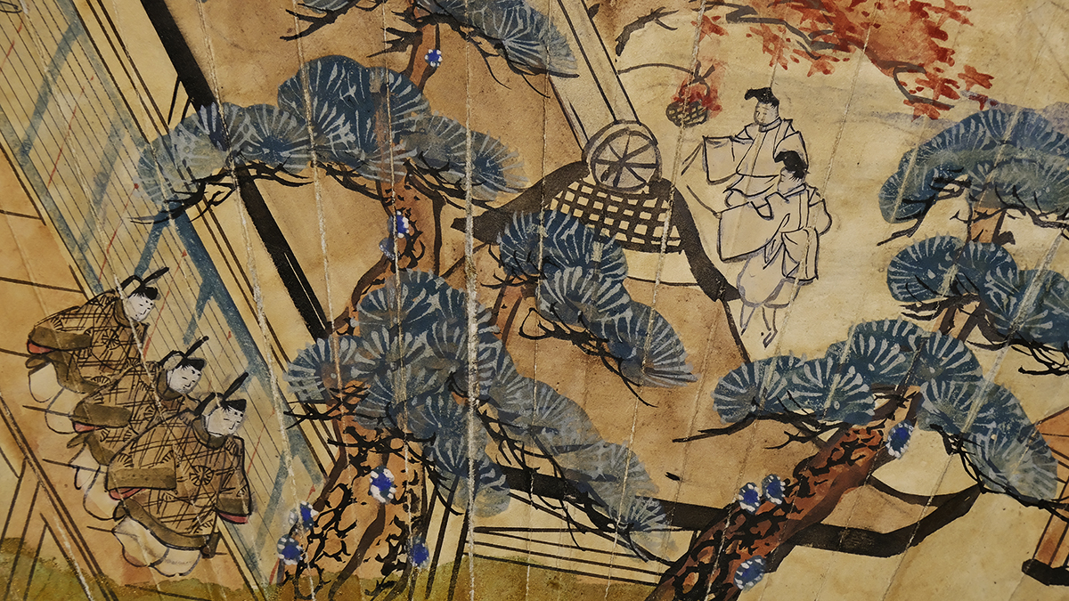 扇面画帖 文化遺産オンライン